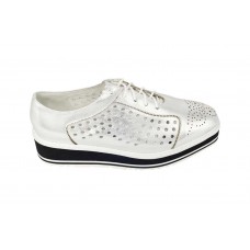 Женские Ботинки Prada Silver