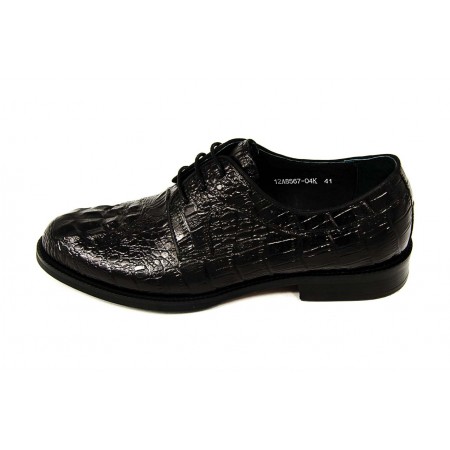 Эксклюзивная брендовая модель Мужские кожаные осенние ботинки Louis Vuitton Emblem черные