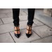 Эксклюзивная брендовая модель Женские кожаные лакированные туфли Valentino Garavani Rockstud