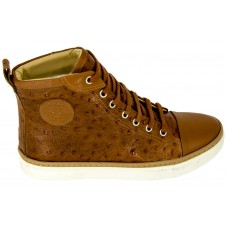 Женские кеды Hermes High Light Broun