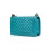 Эксклюзивная брендовая модель Женская сумка Chanel Medium Light Blue V 25 cm 