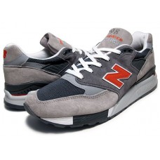 Мужские кроссовки New Balance 998 Grey Red
