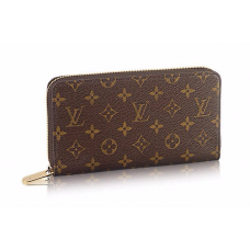 Мужской кожаный кошелек Louis Vuitton Zippy Broun