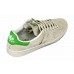 Эксклюзивная брендовая модель Мужские замшевые кроссовки Adidas Stan Smith Grey/Green