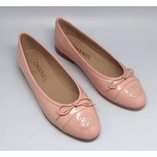 Женские брендовые кожаные балетки Chanel Cruise
