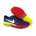 Эксклюзивная брендовая модель Кроссовки Nike Air Max Flyknit Blue/Red/Yellow