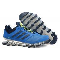 Кроссовки беговые Adidas SpringBlade Blue/Black/Green