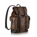 Эксклюзивная брендовая модель Мужской брендовый кожаный рюкзак Louis Vuitton Christopher PM Broun