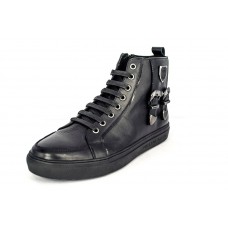 Мужские высокие осенние ботинки Philipp Plein Anniston с молнией