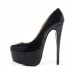Эксклюзивная брендовая модель Женские лакированные туфли на платформе Christian Louboutin Pigalle