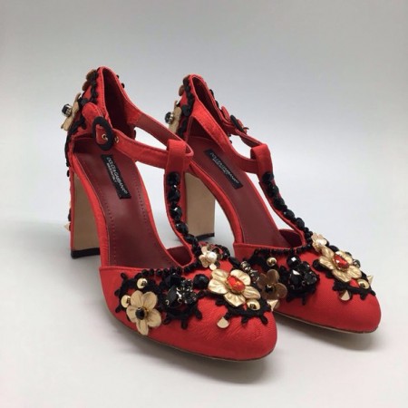 Эксклюзивная брендовая модель Женские туфли Dolce&Gabbana Red