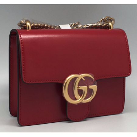 Эксклюзивная брендовая модель Женская красная кожаная сумка Gucci
