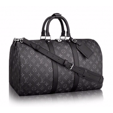 Брендовая сумка для путешествий Louis Vuitton Keepall Blue