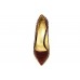 Эксклюзивная брендовая модель Женские кожаные туфли Christian Louboutin Pigalle на высоком каблуке
