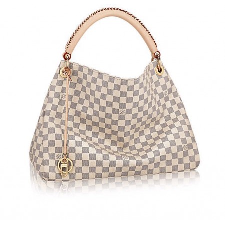 Эксклюзивная брендовая модель Женская брендовая кожаная сумка Louis Vuitton Artsy White