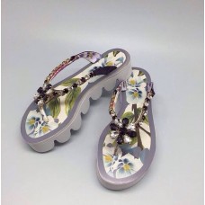 Шлепанцы Dolce&Gabbana White