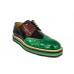 Эксклюзивная брендовая модель Осенние ботинки Prada Black/Brown/Green