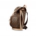 Эксклюзивная брендовая модель Мужской брендовый кожаный рюкзак Louis Vuitton Bosphore Broun