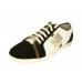 Эксклюзивная брендовая модель Мужские кожаные кроссовки Dolce&Gabbana черно-белые