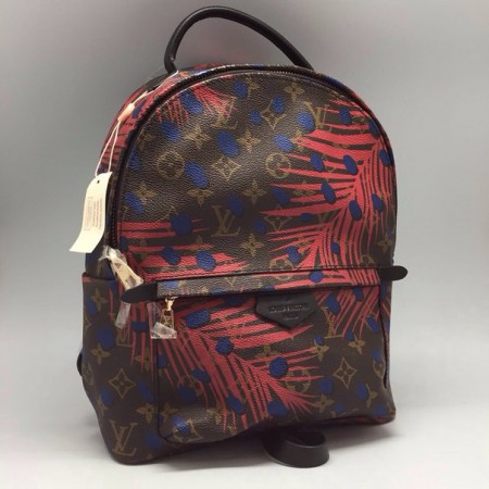 Эксклюзивная брендовая модель Женский брендовый рюкзак Louis Vuitton Palm Springs Broun