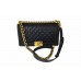 Эксклюзивная брендовая модель Женская сумка Chanel Black/Gold