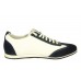 Эксклюзивная брендовая модель Мужские кожаные кроссовки Dolce&Gabbana бело-синие