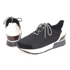 Женские брендовые летние кроссовки Hermes Sneakers Black