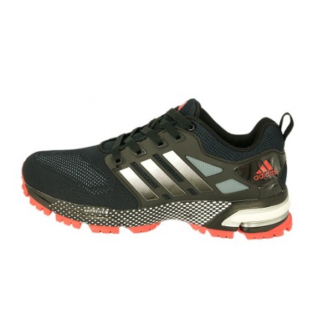 Эксклюзивная брендовая модель Мужские беговые кроссовки Adidas Marathon Flyknit черные
