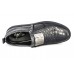 Эксклюзивная брендовая модель Осенние ботинки Giuzeppe Zanotti Black Monolith Alligator Skin
