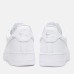 Эксклюзивная брендовая модель Кроссовки кожаные белые Nike Air Force 1 Low (White)