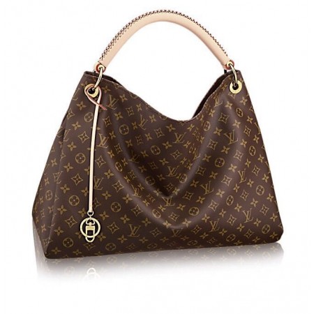 Эксклюзивная брендовая модель Женская брендовая кожаная сумка Louis Vuitton Artsy Broun MM