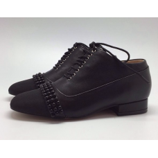 Женские брендовые черные ботинки Chanel Black