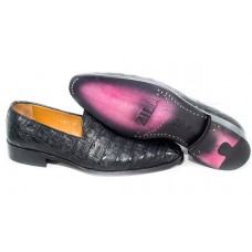 Туфли Zilli Black (Крокодил)
