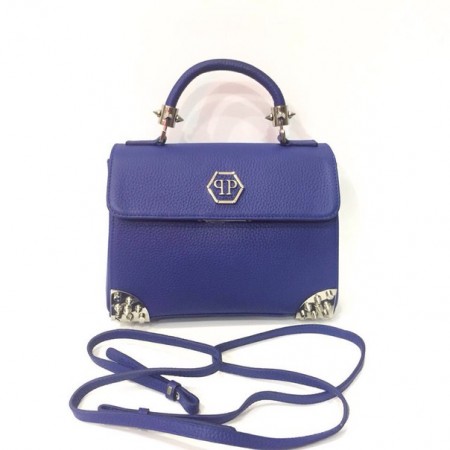 Эксклюзивная брендовая модель Женская сумка Philipp Plein Blue