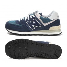 Мужские кроссовки New Balance 574 Blue/Ligth Grey/White/Sky