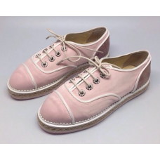 Женские брендовые летние ботинки Chanel Low Pink