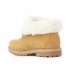 Эксклюзивная брендовая модель Зимние ботинки Timberland Teddy Fleece Wheat