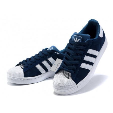 Эксклюзивная брендовая модель Кроссовки Adidas Superstar Blue/White