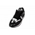 Эксклюзивная брендовая модель Женские кожаные камуфляжные кроссовки Valentino Garavani Rockstud черные с белым