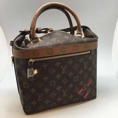 Эксклюзивная брендовая модель Женская брендовая сумка Louis Vuitton Broun кожа