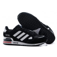 Мужские черные кроссовки ADIDAS ZX750 Black/White/Grey