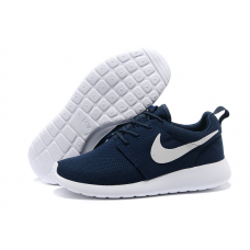 Кроссовки Nike "Roshe Run" White/Blue со скидкой