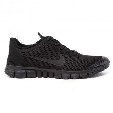 Кроссовки Nike Free Run 3.0  Full Black со скидкой
