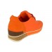 Эксклюзивная брендовая модель Женские летние кроссовки Hermes Sneakers оранжевые