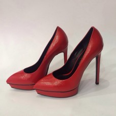 Женские Туфли Saint Laurent Red
