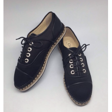 Женские черные ботинки Chanel Cruise Full Black