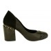 Эксклюзивная брендовая модель Женские летние кожаные туфли Chanel Cruise черные с лаком