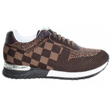 Мужские брендовые кроссовки Louis Vuitton Run Away Sneakers Broun