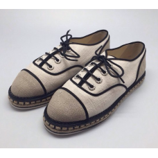 Женские брендовые летние ботинки Chanel Cruise Full Grey