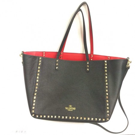 Эксклюзивная брендовая модель Женская сумка Valentino Garavani черная